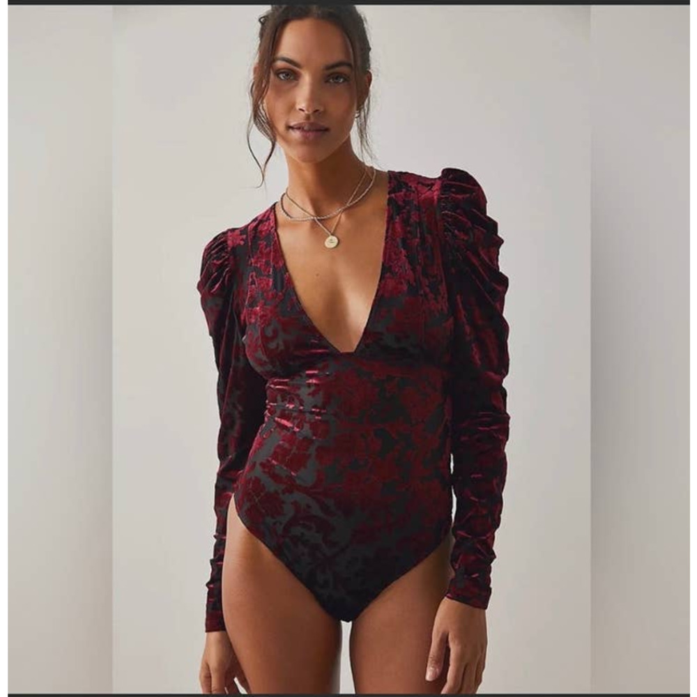 Free people Magic hour body suit midnight combo XS